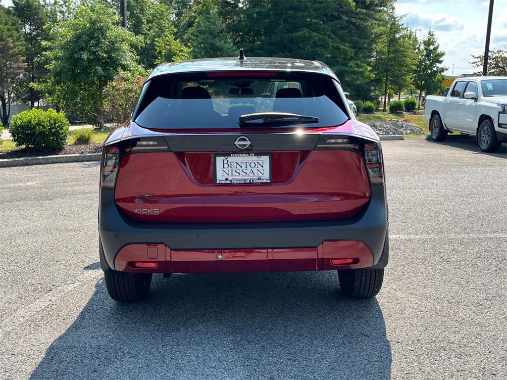 new 2025 Nissan Kicks car, priced at $24,238