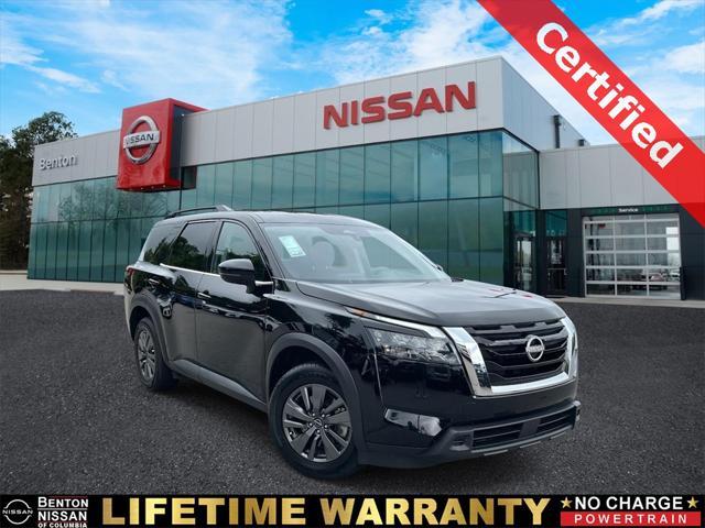 used 2024 Nissan Pathfinder car, priced at $33,000