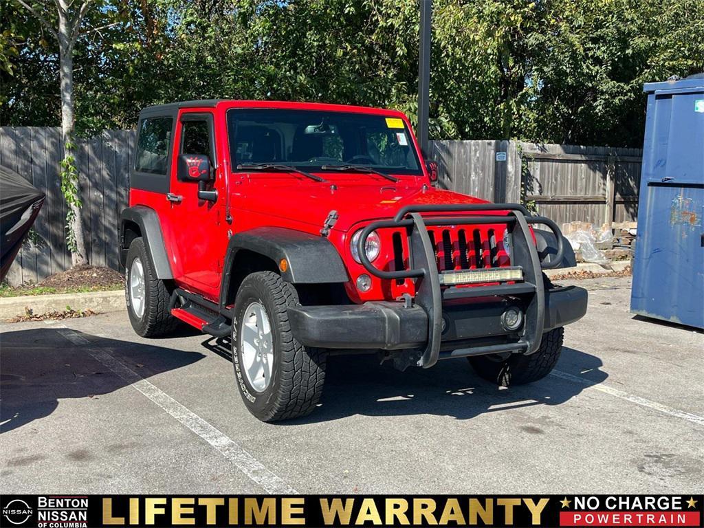 used 2017 Jeep Wrangler car, priced at $19,317