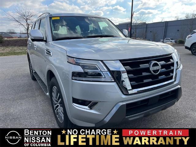 used 2022 Nissan Armada car, priced at $34,000