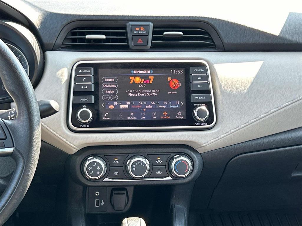 used 2022 Nissan Versa car, priced at $16,000