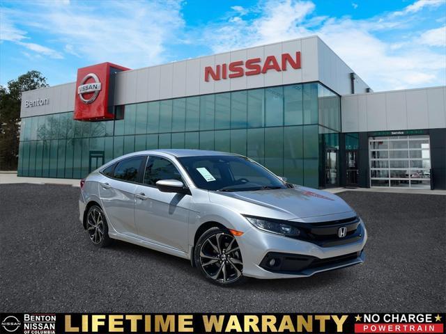 used 2021 Honda Civic car, priced at $19,800
