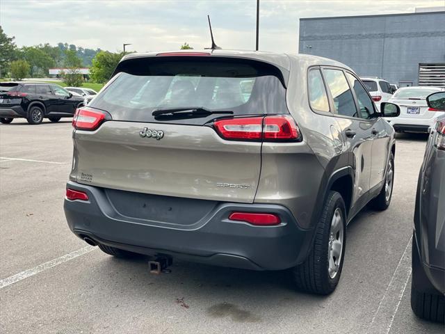 used 2017 Jeep Cherokee car, priced at $11,500