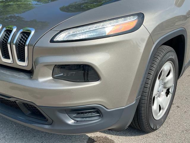 used 2017 Jeep Cherokee car, priced at $11,500