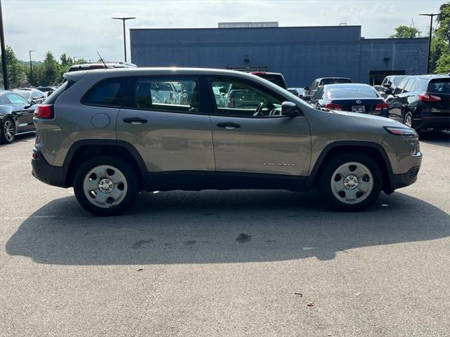 used 2017 Jeep Cherokee car, priced at $11,500