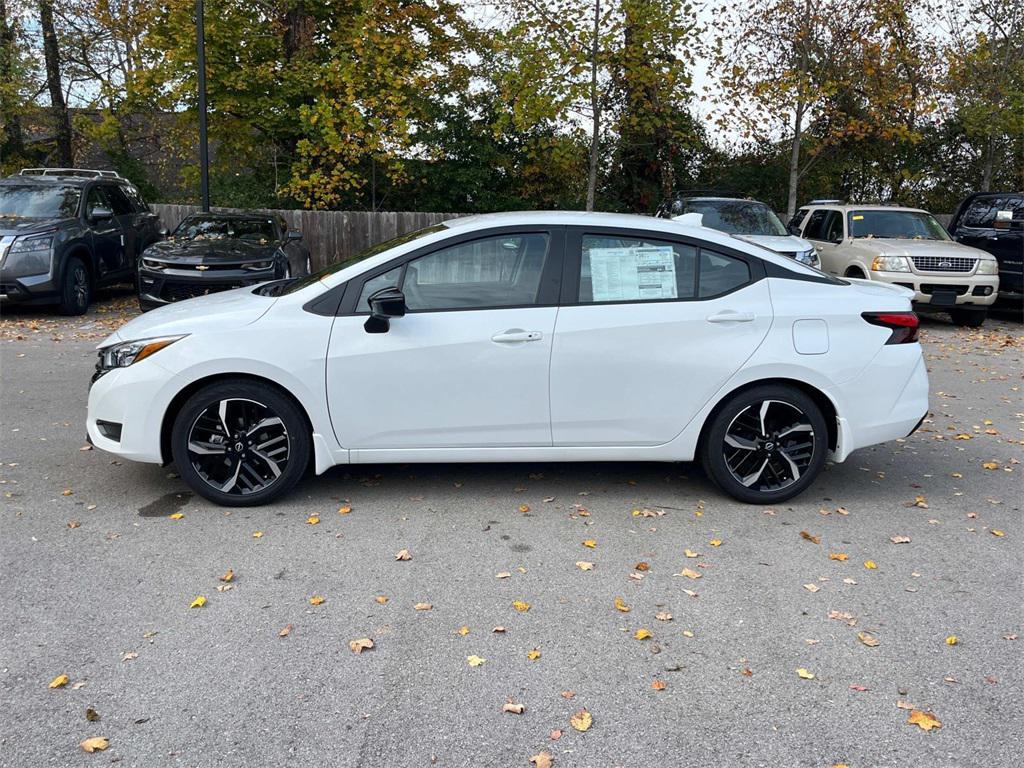 new 2025 Nissan Versa car, priced at $20,919