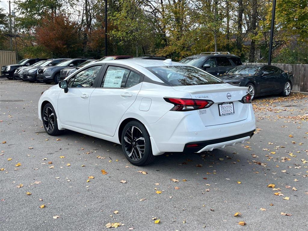 new 2025 Nissan Versa car, priced at $20,919
