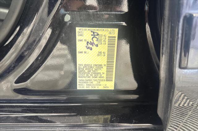 used 2015 Nissan Altima car, priced at $8,995
