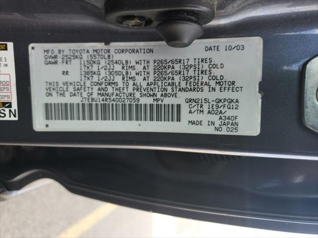 used 2004 Toyota 4Runner car, priced at $7,995