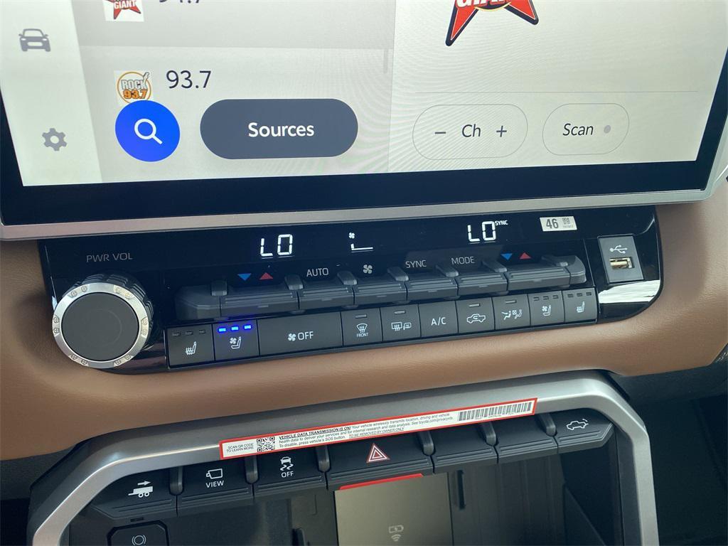 new 2025 Toyota Tundra Hybrid car, priced at $76,800