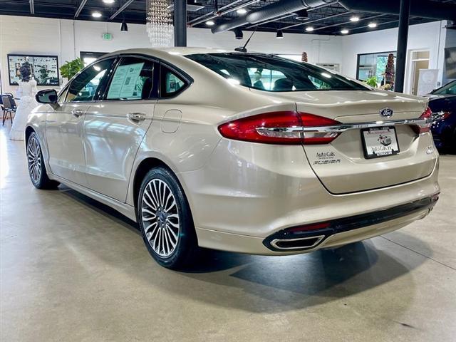 used 2017 Ford Fusion car, priced at $10,995