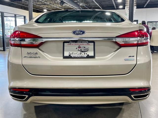 used 2017 Ford Fusion car, priced at $10,995