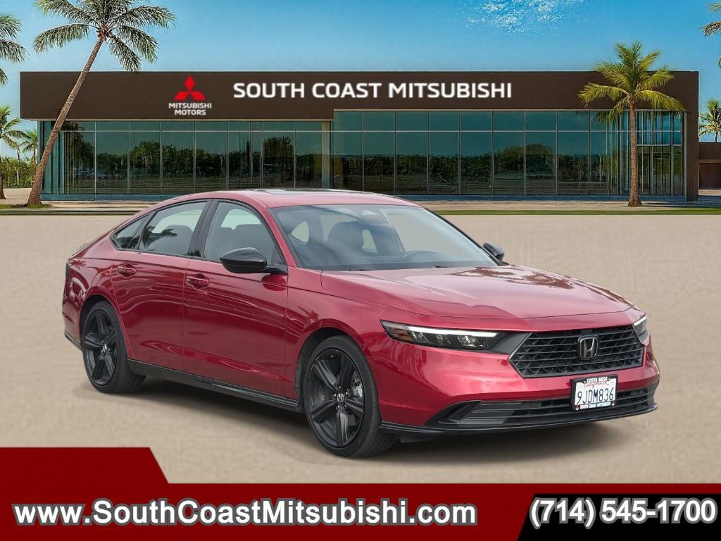 used 2024 Honda Accord Hybrid car, priced at $22,595