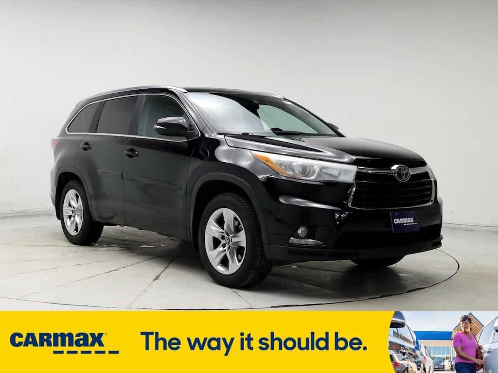 used 2016 Toyota Highlander car, priced at $23,998