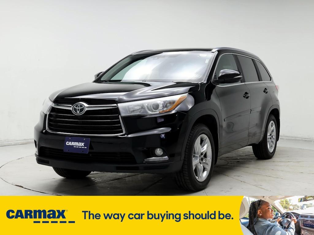 used 2016 Toyota Highlander car, priced at $23,998