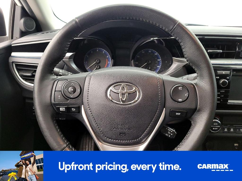 used 2015 Toyota Corolla car, priced at $14,998