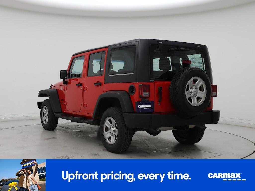used 2016 Jeep Wrangler car, priced at $21,998