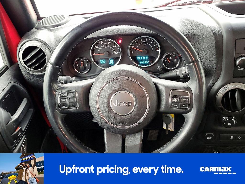 used 2016 Jeep Wrangler car, priced at $21,998