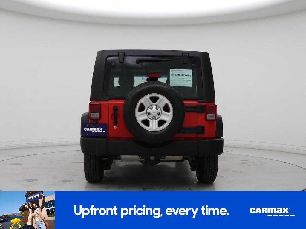 used 2016 Jeep Wrangler car, priced at $21,998