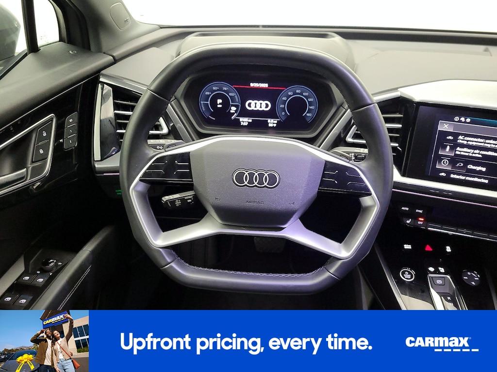 used 2022 Audi Q4 e-tron car, priced at $33,998