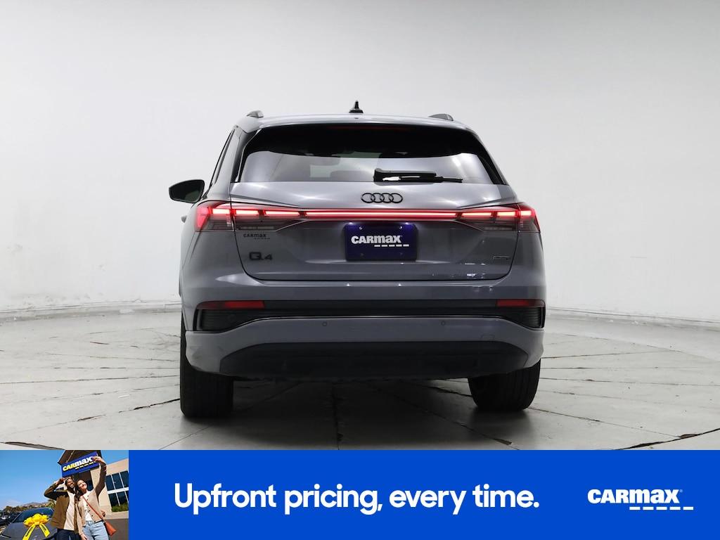 used 2022 Audi Q4 e-tron car, priced at $33,998