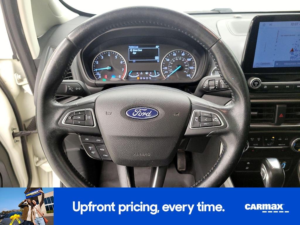 used 2020 Ford EcoSport car, priced at $14,998