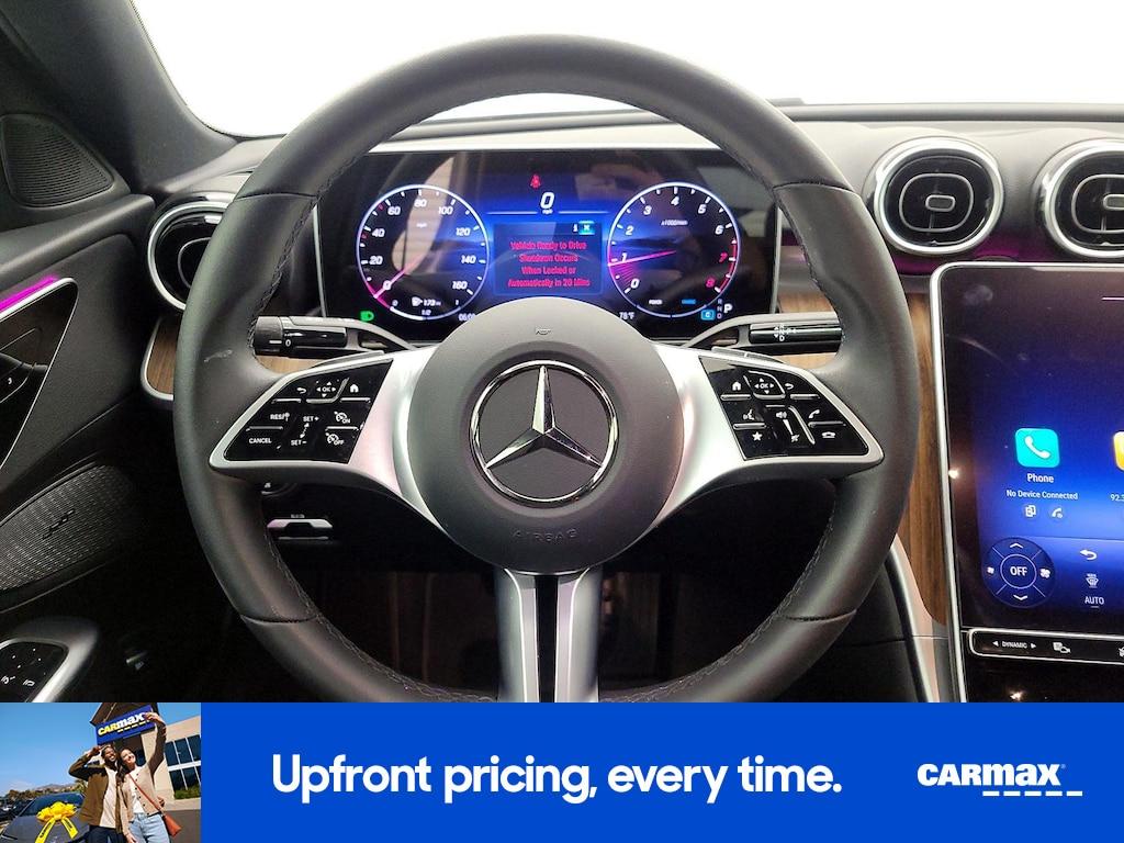 used 2025 Mercedes-Benz C-Class car, priced at $44,998