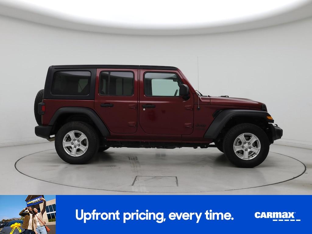 used 2021 Jeep Wrangler car, priced at $27,998