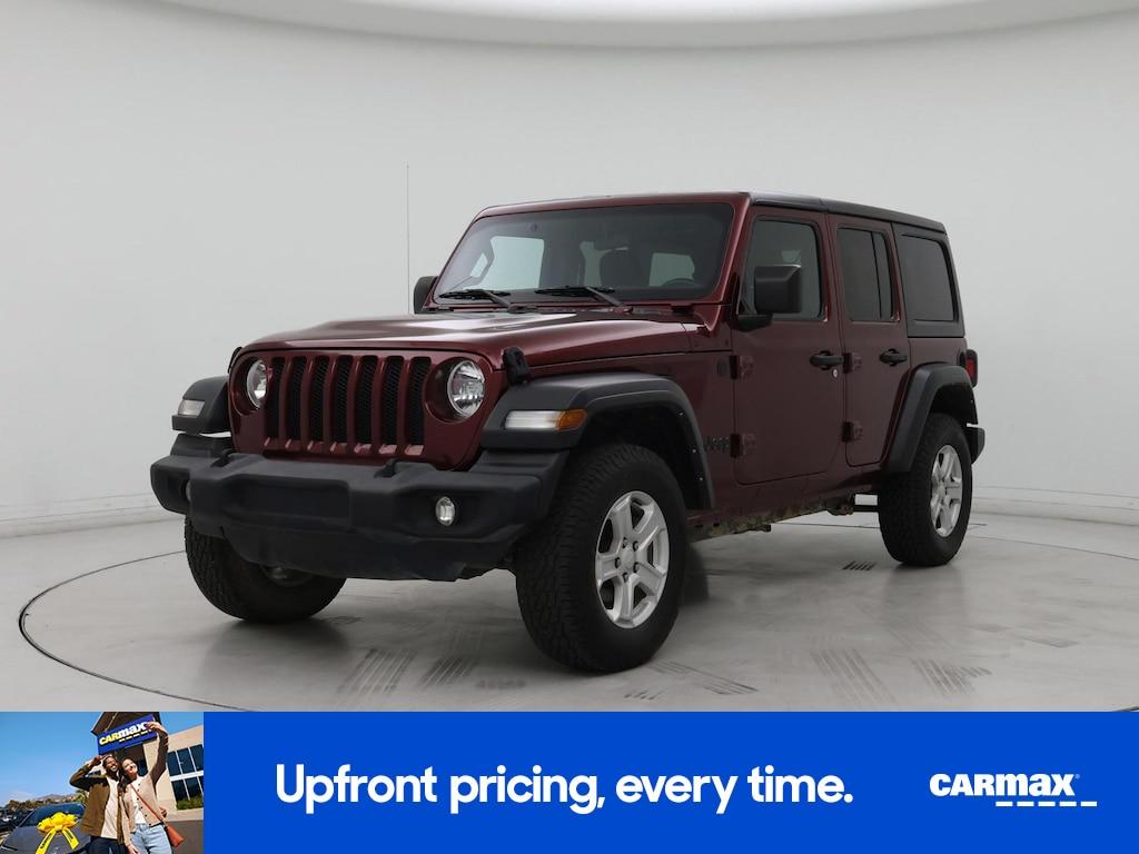used 2021 Jeep Wrangler car, priced at $27,998