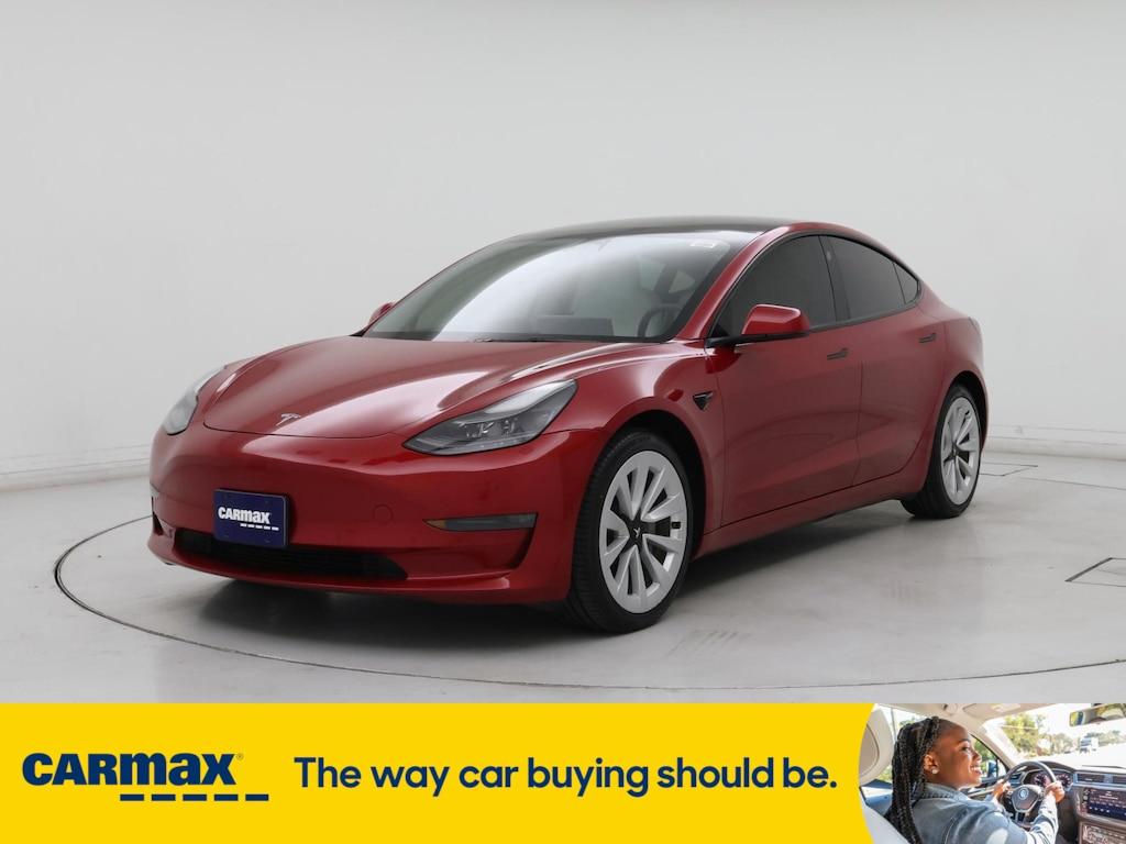 used 2022 Tesla Model 3 car, priced at $27,998