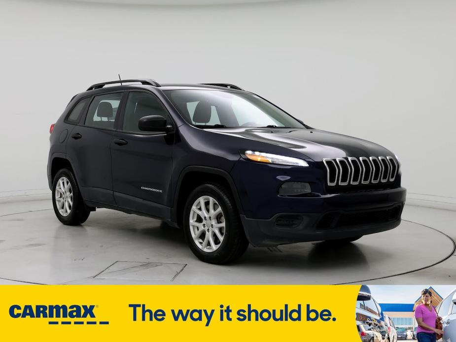 used 2016 Jeep Cherokee car, priced at $16,998