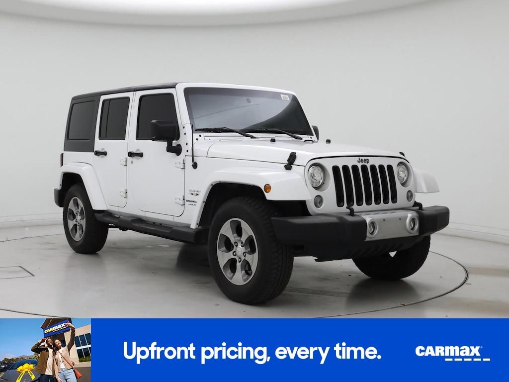 used 2018 Jeep Wrangler car, priced at $21,998
