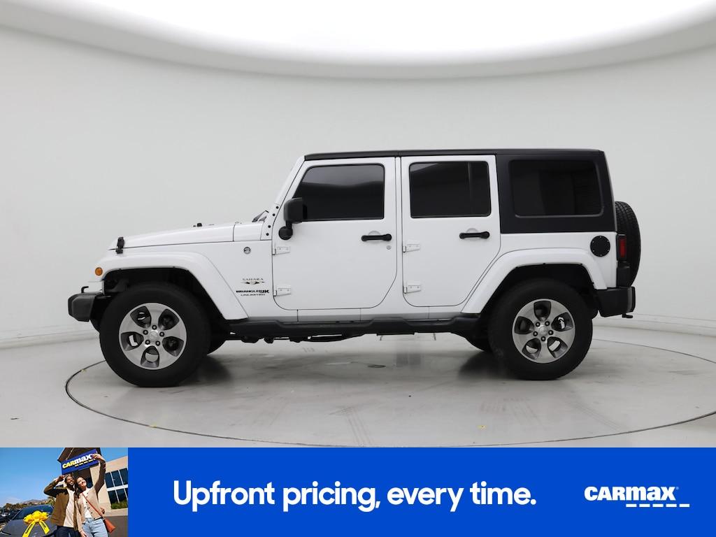 used 2018 Jeep Wrangler car, priced at $21,998