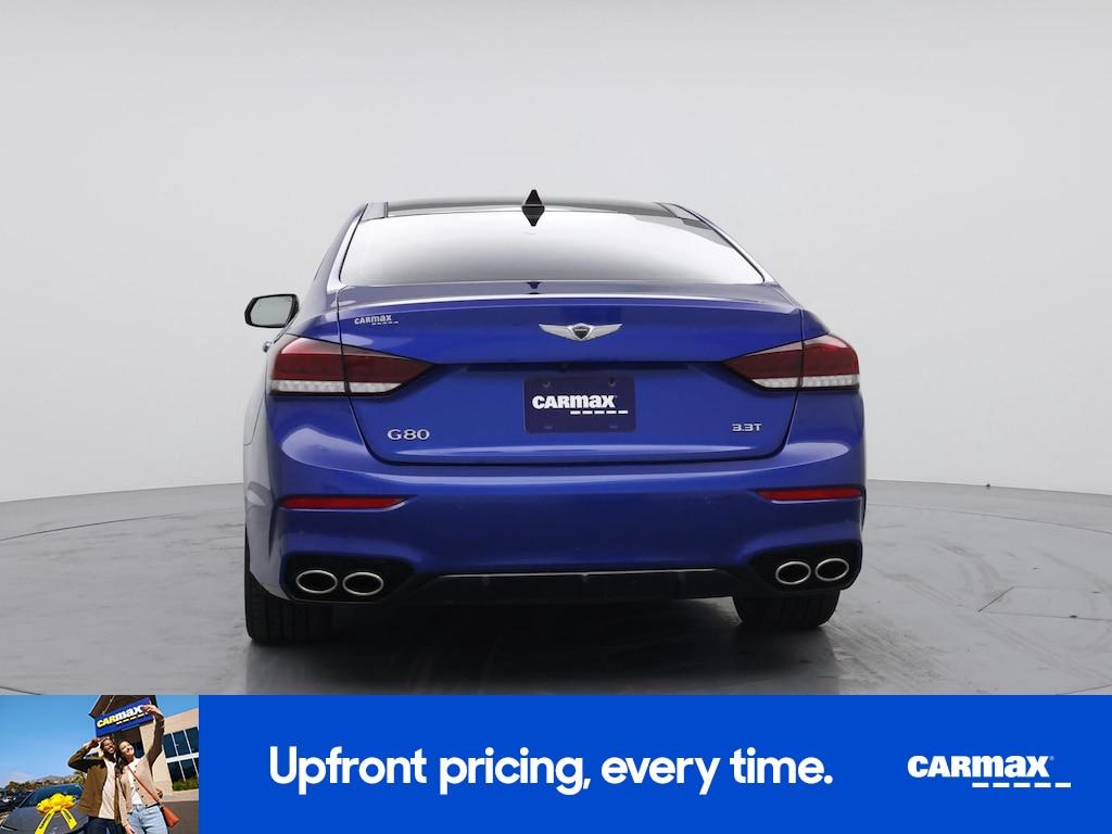 used 2020 Genesis G80 car, priced at $32,998