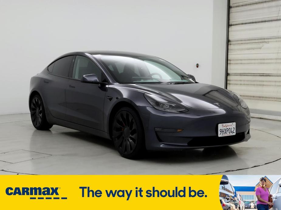 used 2023 Tesla Model 3 car, priced at $39,998