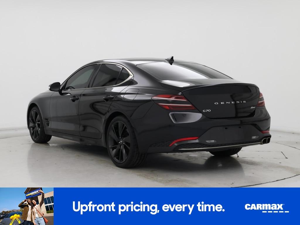 used 2023 Genesis G70 car, priced at $30,998
