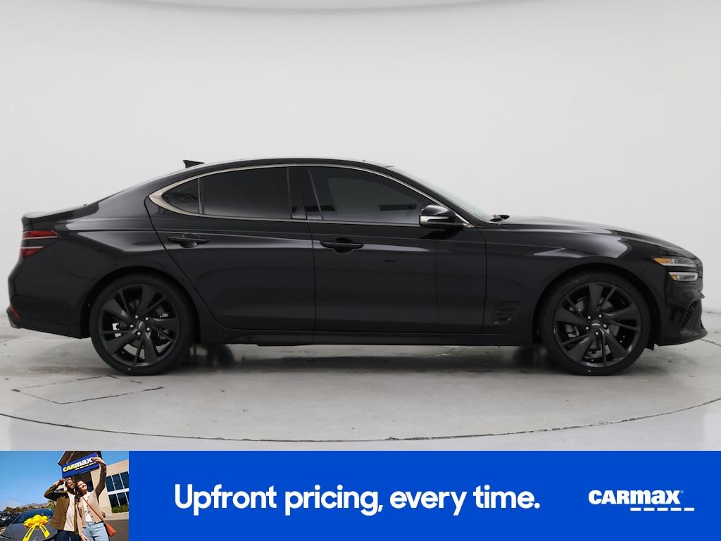used 2023 Genesis G70 car, priced at $30,998