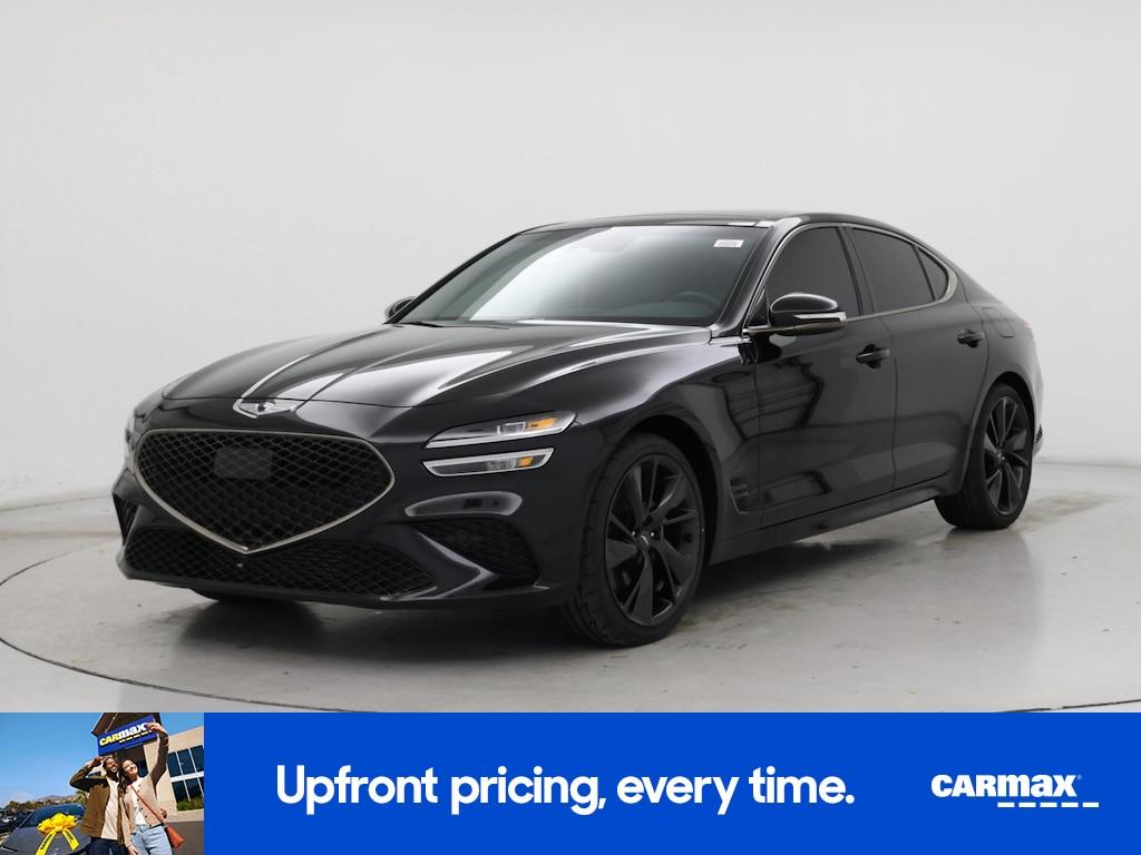 used 2023 Genesis G70 car, priced at $30,998