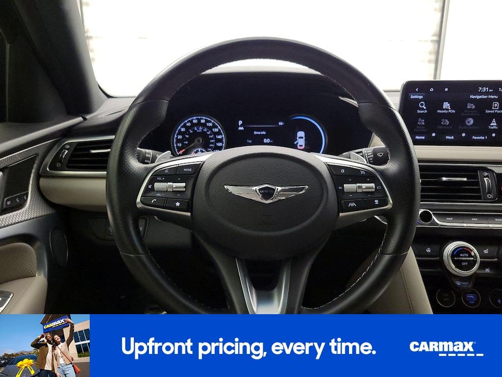 used 2023 Genesis G70 car, priced at $30,998