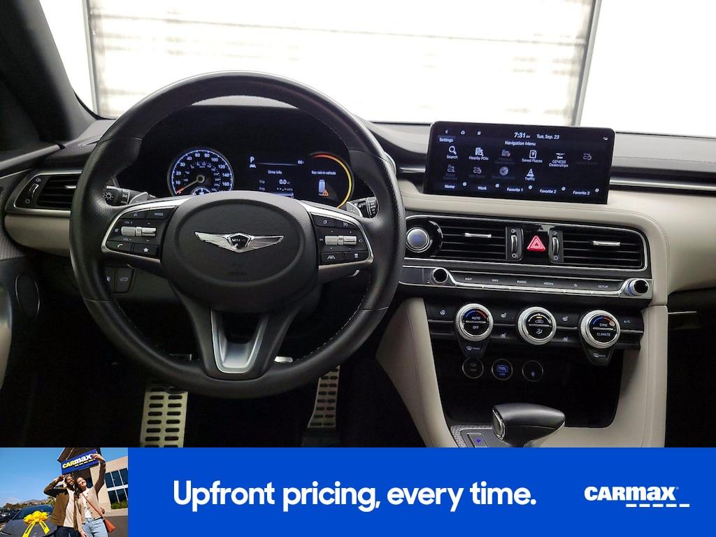 used 2023 Genesis G70 car, priced at $30,998