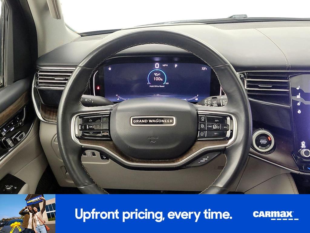 used 2022 Jeep Grand Wagoneer car, priced at $46,998