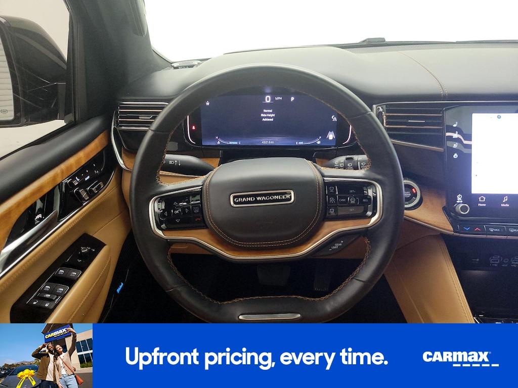 used 2023 Jeep Grand Wagoneer car, priced at $61,998