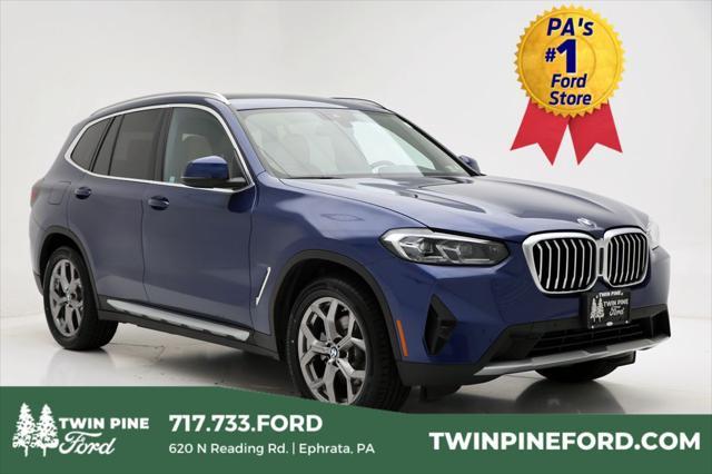 used 2022 BMW X3 car, priced at $32,900