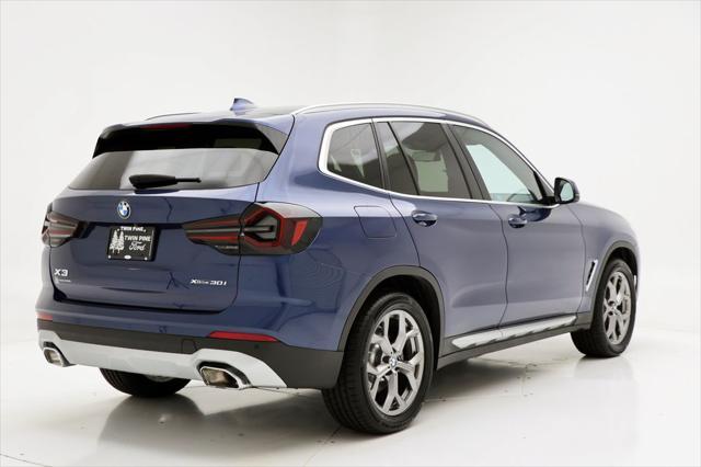 used 2022 BMW X3 car, priced at $32,900