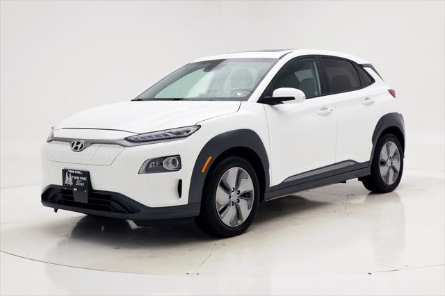 used 2021 Hyundai Kona EV car, priced at $18,800