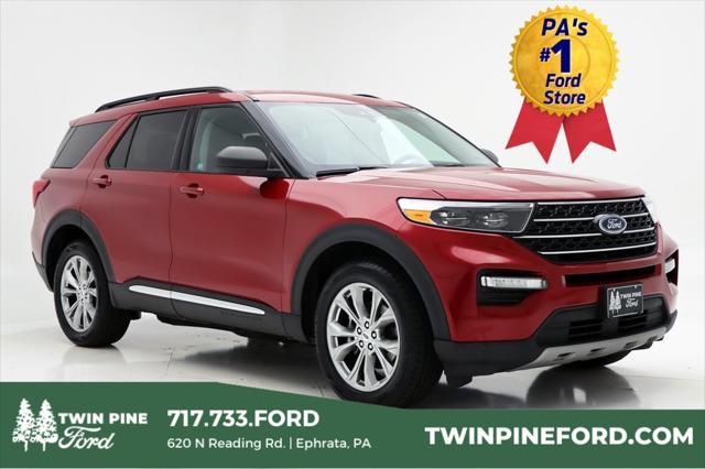 used 2021 Ford Explorer car, priced at $27,800