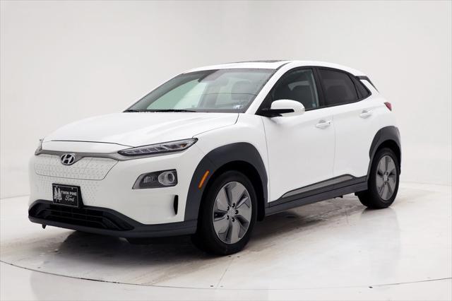 used 2021 Hyundai Kona EV car, priced at $16,900