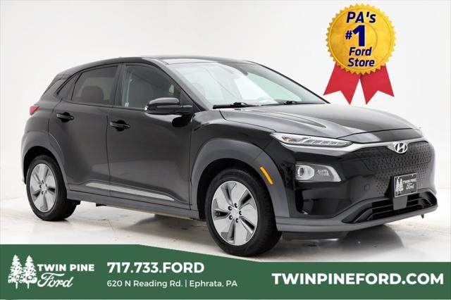 used 2021 Hyundai Kona EV car, priced at $16,800