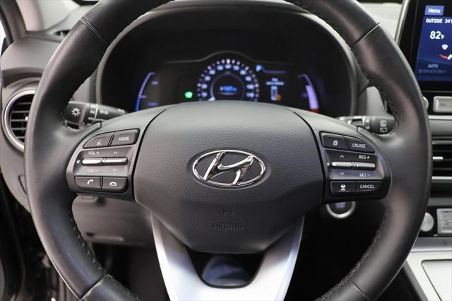 used 2021 Hyundai Kona EV car, priced at $16,800