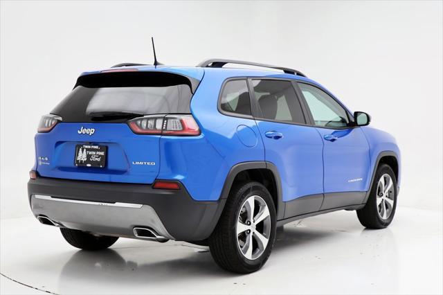 used 2022 Jeep Cherokee car, priced at $25,450